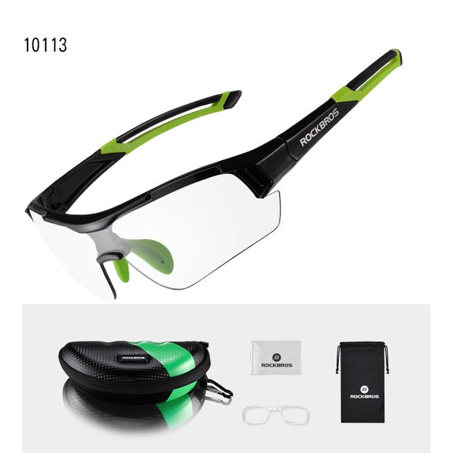 ROCKBROS Photochromic Cycling Bicycle Bike Glasses Outdoor Sports MTB –  CyclingEyewear
