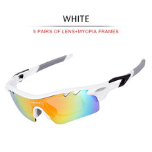 Load image into Gallery viewer, INBIKE Polarized Cycling Glasses 5 Lens MTB Bike Glasses Outdoor Sport Eyewear Men Women Running Driving Bicycle Sunglasses