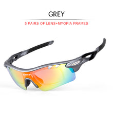 Load image into Gallery viewer, INBIKE Polarized Cycling Glasses 5 Lens MTB Bike Glasses Outdoor Sport Eyewear Men Women Running Driving Bicycle Sunglasses