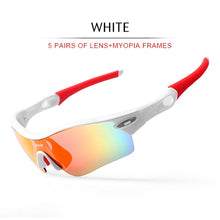 Load image into Gallery viewer, INBIKE Polarized Cycling Glasses 5 Lens MTB Bike Glasses Outdoor Sport Eyewear Men Women Running Driving Bicycle Sunglasses