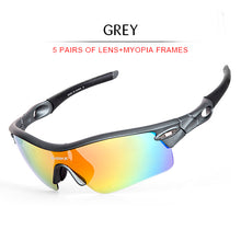 Load image into Gallery viewer, INBIKE Polarized Cycling Glasses 5 Lens MTB Bike Glasses Outdoor Sport Eyewear Men Women Running Driving Bicycle Sunglasses