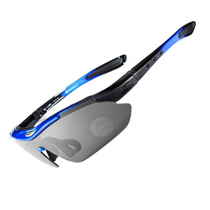 RockBros Polarized Cycling Sun Glasses Outdoor Sports Bicycle Glasses Men Women Bike Sunglasses 29g Protection Eyewear 5 Lens