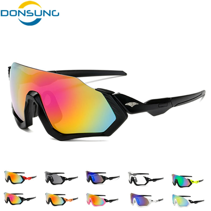 UV 400 Men Cycling Glasses Outdoor Sport Mountain Bike Bicycle Glasses Motorcycle Sunglasses Fishing Glasses Oculos De Ciclismo