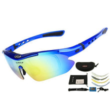 Load image into Gallery viewer, LOCLE Professional Cycling Eyewear UV400 Polarized Cycling Glasses Bike Bicycle Glasses Cycling Sunglasses Gafas Cicismo Goggles