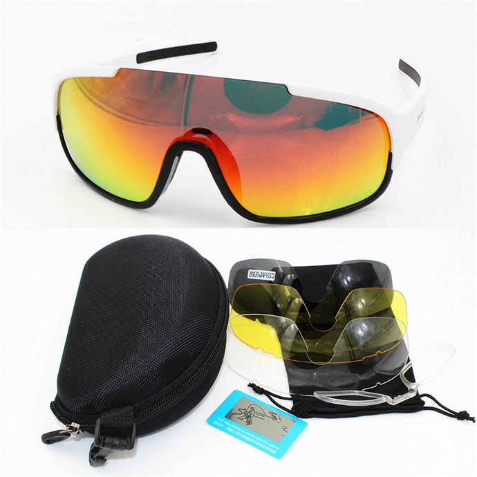 Do Crave 4 Lens Airsoftsports  Blade Cycling Sunglasses Polarized Men Sport Road Mtb Mountain Bike Glasses Eyewear